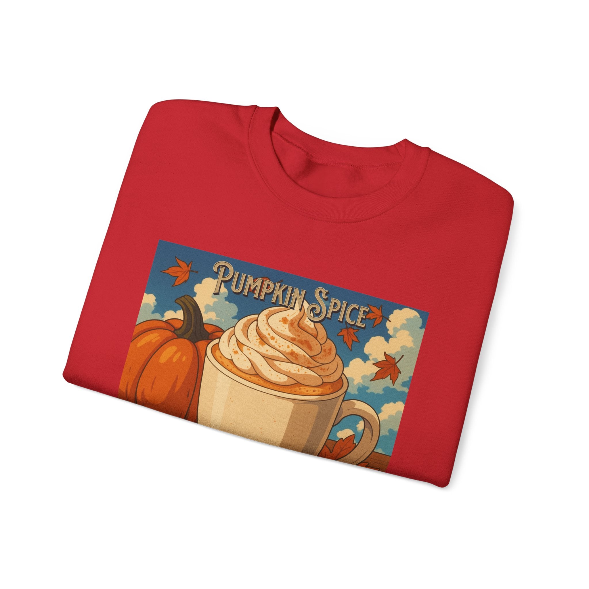 Cozy Pumpkin Spice Sweatshirt | Fall Fashion, Sweatshirt Gift, Autumn Style, Coffee Lover Apparel, Thanksgiving Outfit