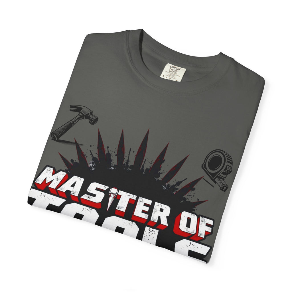 Master of Tools Unisex T-Shirt | Gift for DIY Enthusiasts | Crafting, Birthdays, Father's Day, Construction