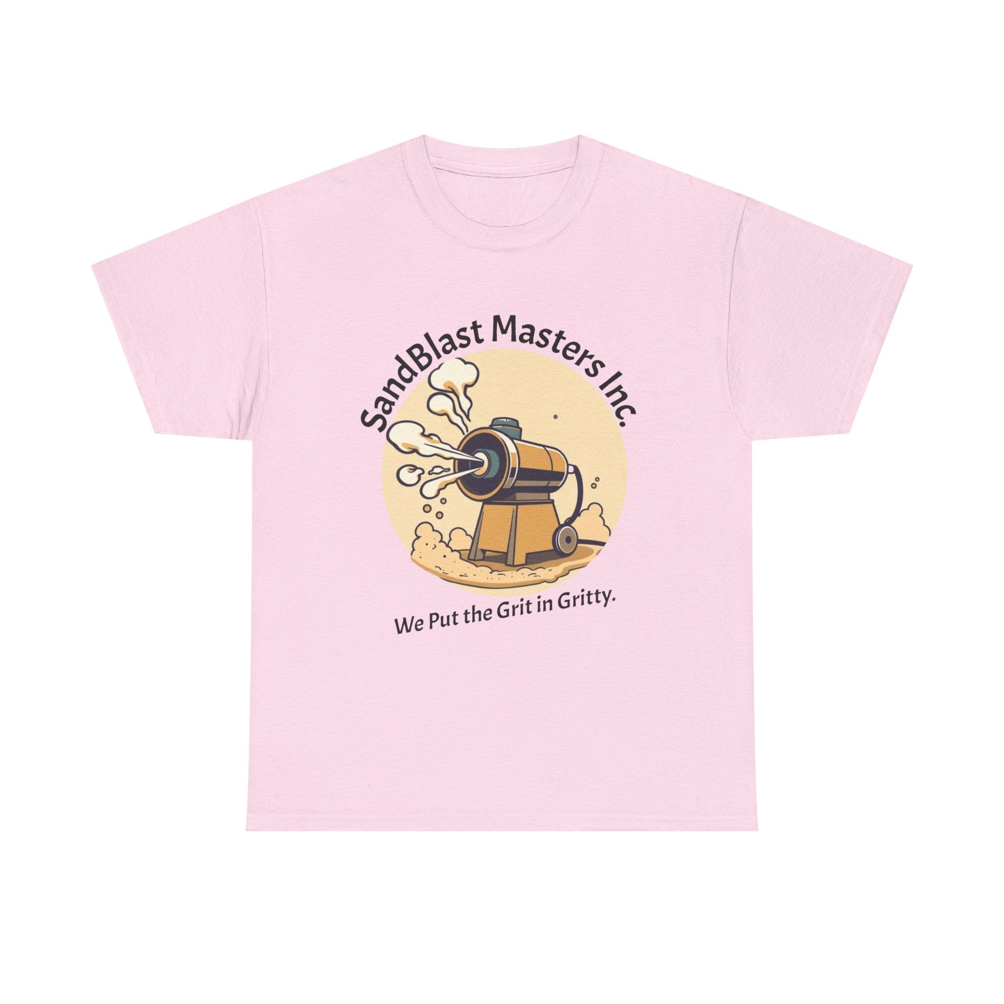 Sandblast Masters Inc. Unisex Heavy Cotton Tee - Casual Workwear, Graphic Tee, Gritty T-Shirt, Creative Gift, Comfortable Everyday Wear