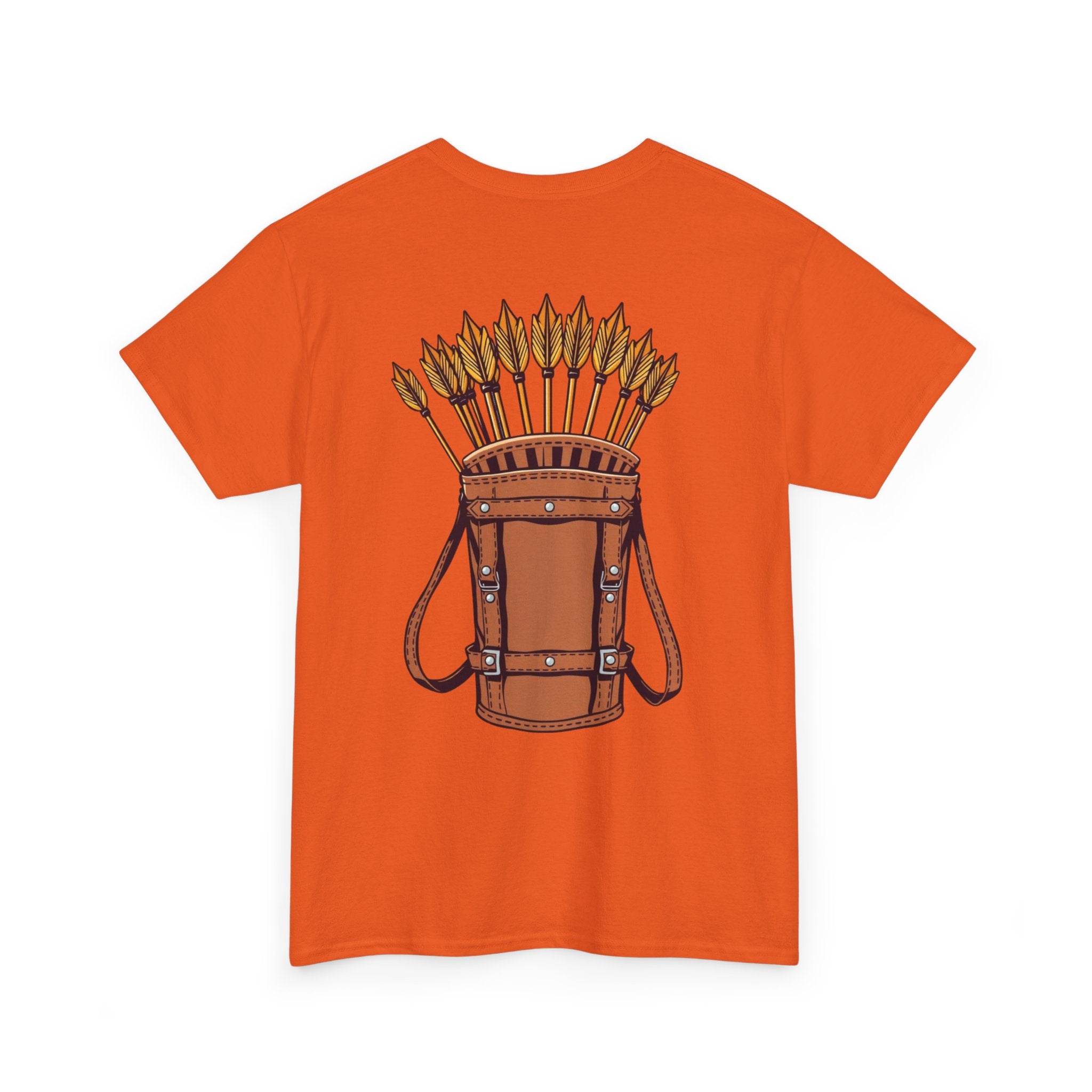 Robin Hood-Inspired Unisex Heavy Cotton Tee, Gamer Gift, Fantasy T-Shirt, Geeky Apparel, Celebration Wear, Unique Costume Tee