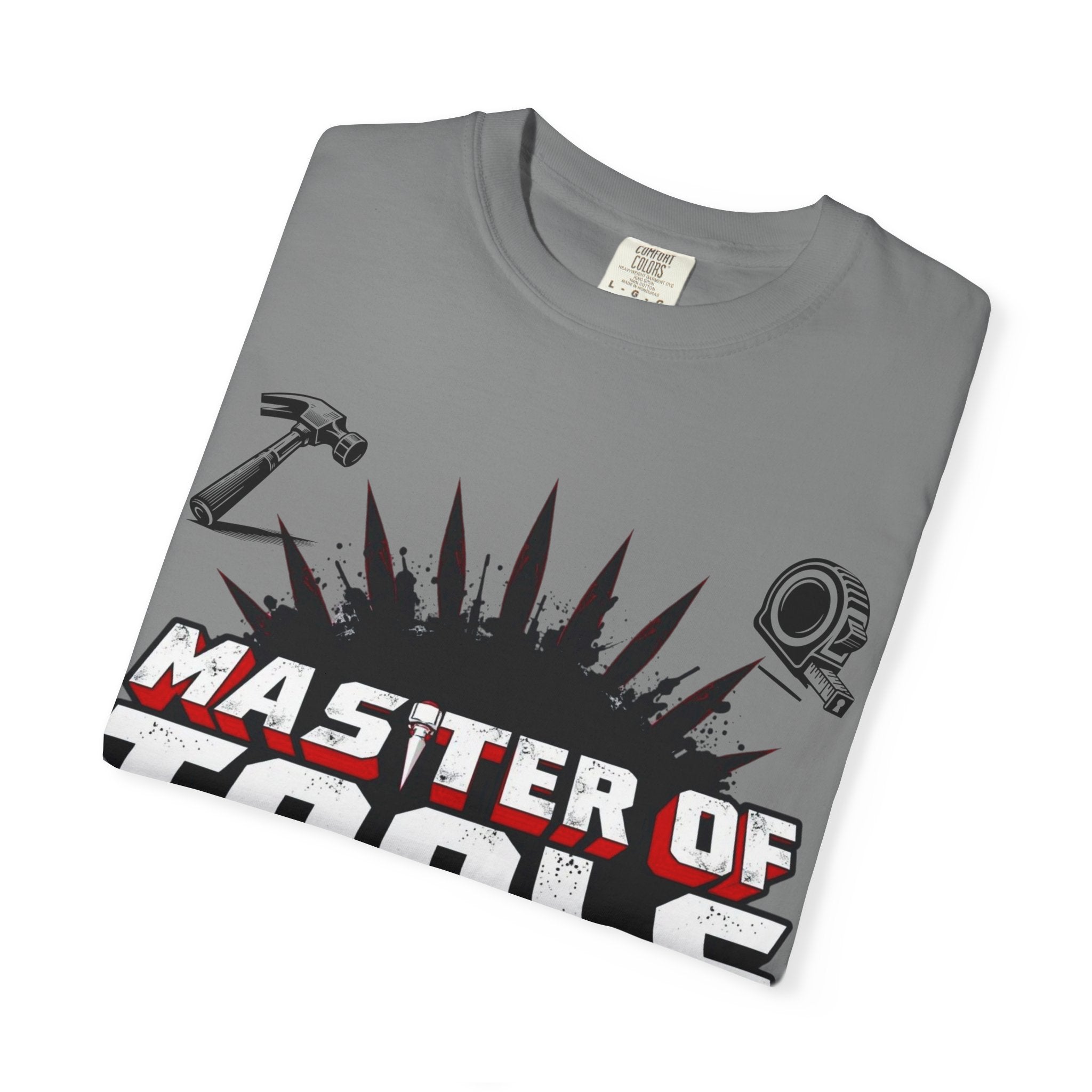 Master of Tools Unisex T-Shirt | Gift for DIY Enthusiasts | Crafting, Birthdays, Father's Day, Construction