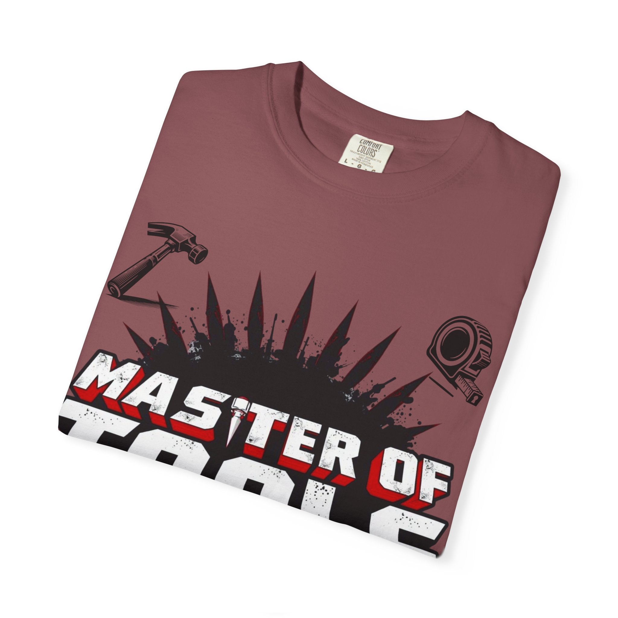 Master of Tools Unisex T-Shirt | Gift for DIY Enthusiasts | Crafting, Birthdays, Father's Day, Construction