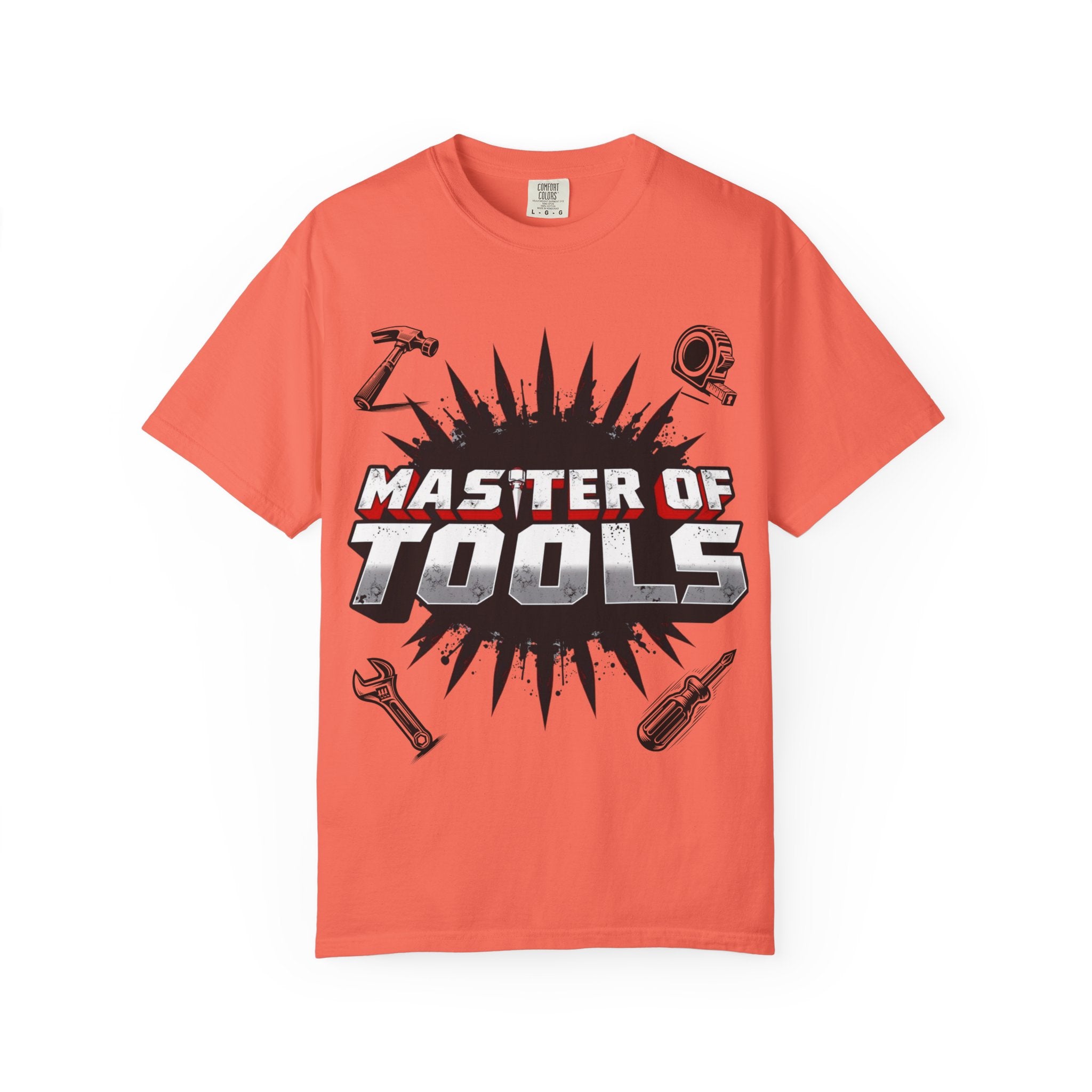 Master of Tools Unisex T-Shirt | Gift for DIY Enthusiasts | Crafting, Birthdays, Father's Day, Construction