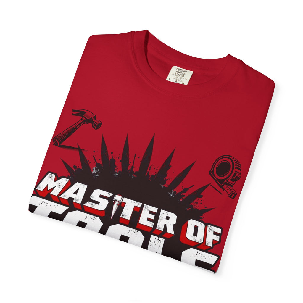 Master of Tools Unisex T-Shirt | Gift for DIY Enthusiasts | Crafting, Birthdays, Father's Day, Construction