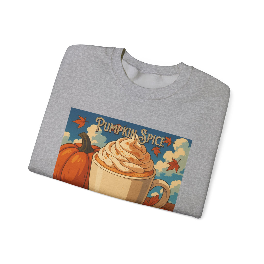 Cozy Pumpkin Spice Sweatshirt | Fall Fashion, Sweatshirt Gift, Autumn Style, Coffee Lover Apparel, Thanksgiving Outfit