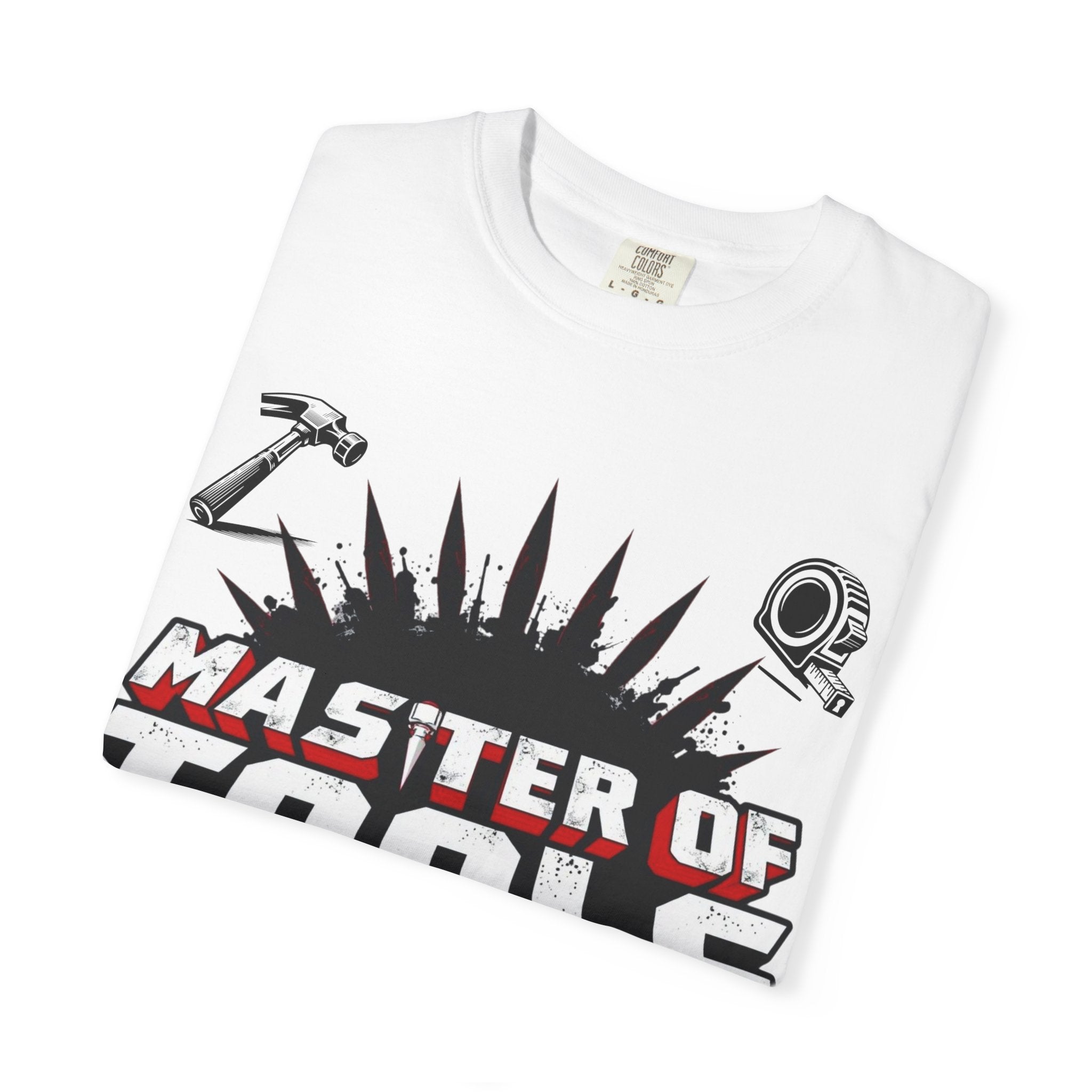Master of Tools Unisex T-Shirt | Gift for DIY Enthusiasts | Crafting, Birthdays, Father's Day, Construction