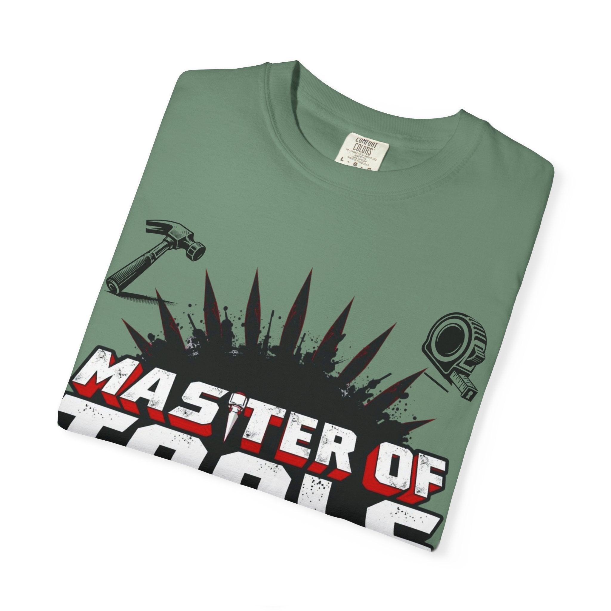 Master of Tools Unisex T-Shirt | Gift for DIY Enthusiasts | Crafting, Birthdays, Father's Day, Construction