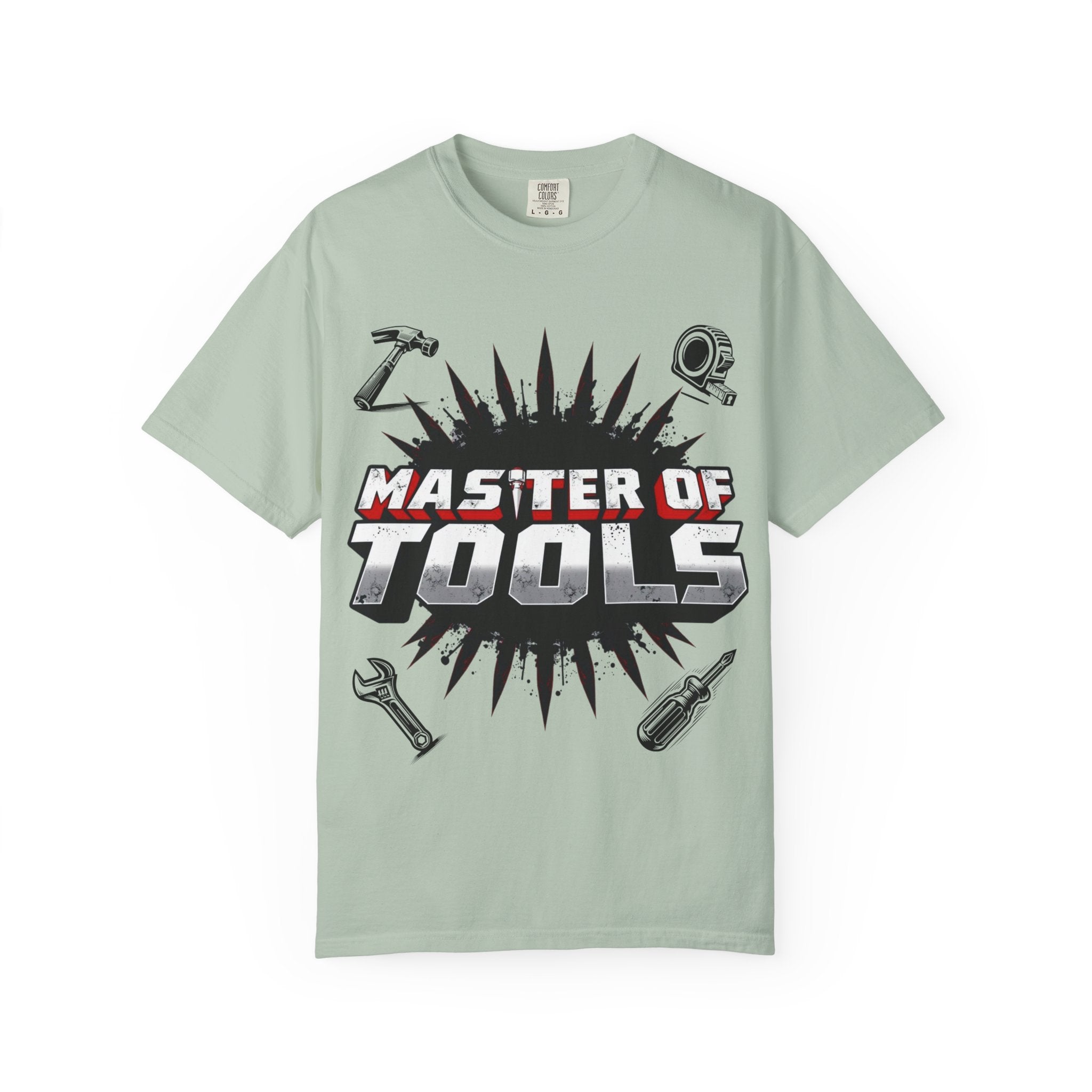 Master of Tools Unisex T-Shirt | Gift for DIY Enthusiasts | Crafting, Birthdays, Father's Day, Construction