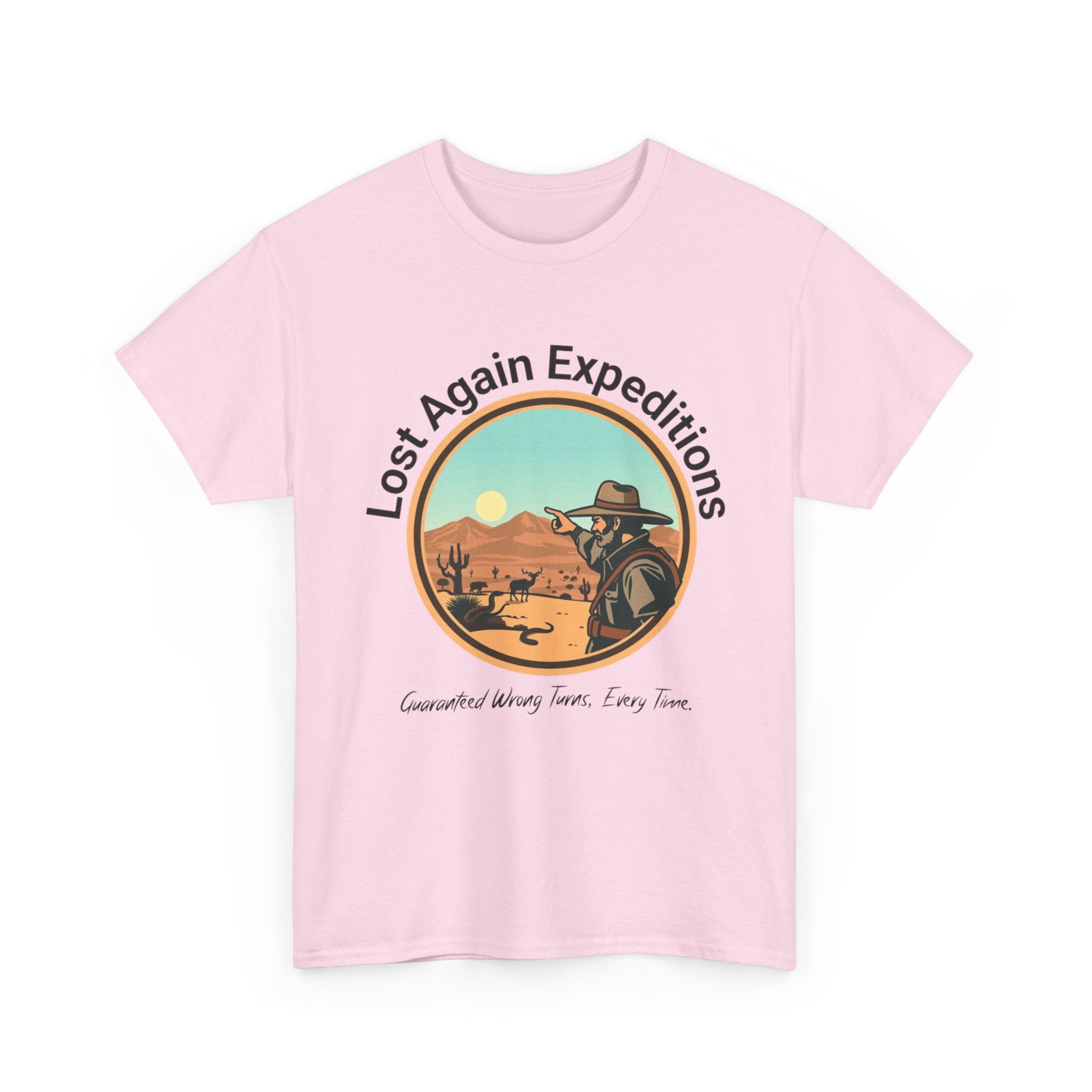 Vintage Adventure Graphic Tee, Lost Again Expeditions Shirt, Travel T-shirt, Unisex Cotton Top, Perfect Gift for Explorers