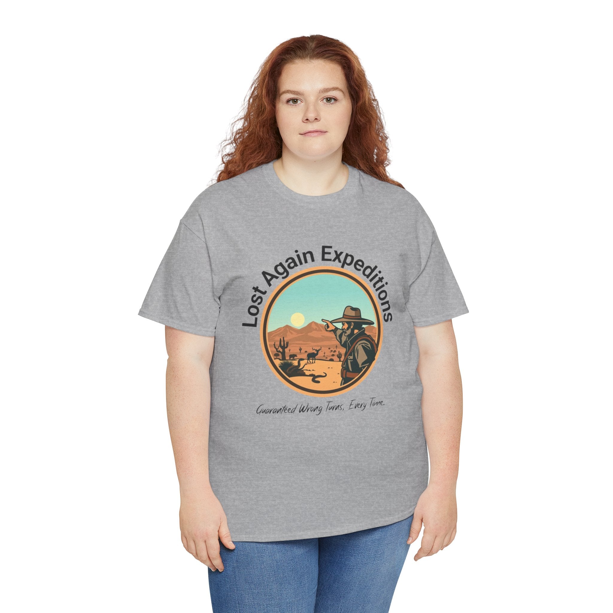 Vintage Adventure Graphic Tee, Lost Again Expeditions Shirt, Travel T-shirt, Unisex Cotton Top, Perfect Gift for Explorers