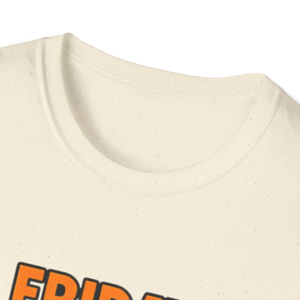 Friday Flakes Unisex Softstyle T-Shirt, Funny Horror Tee, Movie Lover Gift, Halloween Apparel, Casual Wear