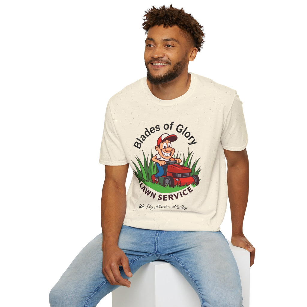 Whimsical Lawn Care T-Shirt, Gardening Gift, Funny Lawn Care Tee, Father's Day Gift, Summer Casual Wear