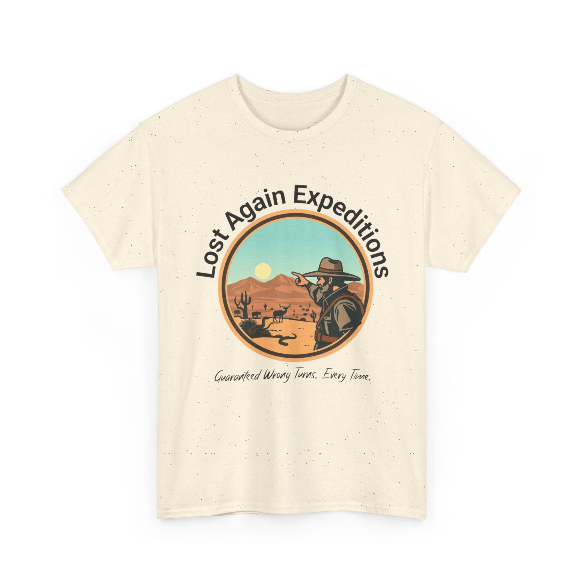 Vintage Adventure Graphic Tee, Lost Again Expeditions Shirt, Travel T-shirt, Unisex Cotton Top, Perfect Gift for Explorers