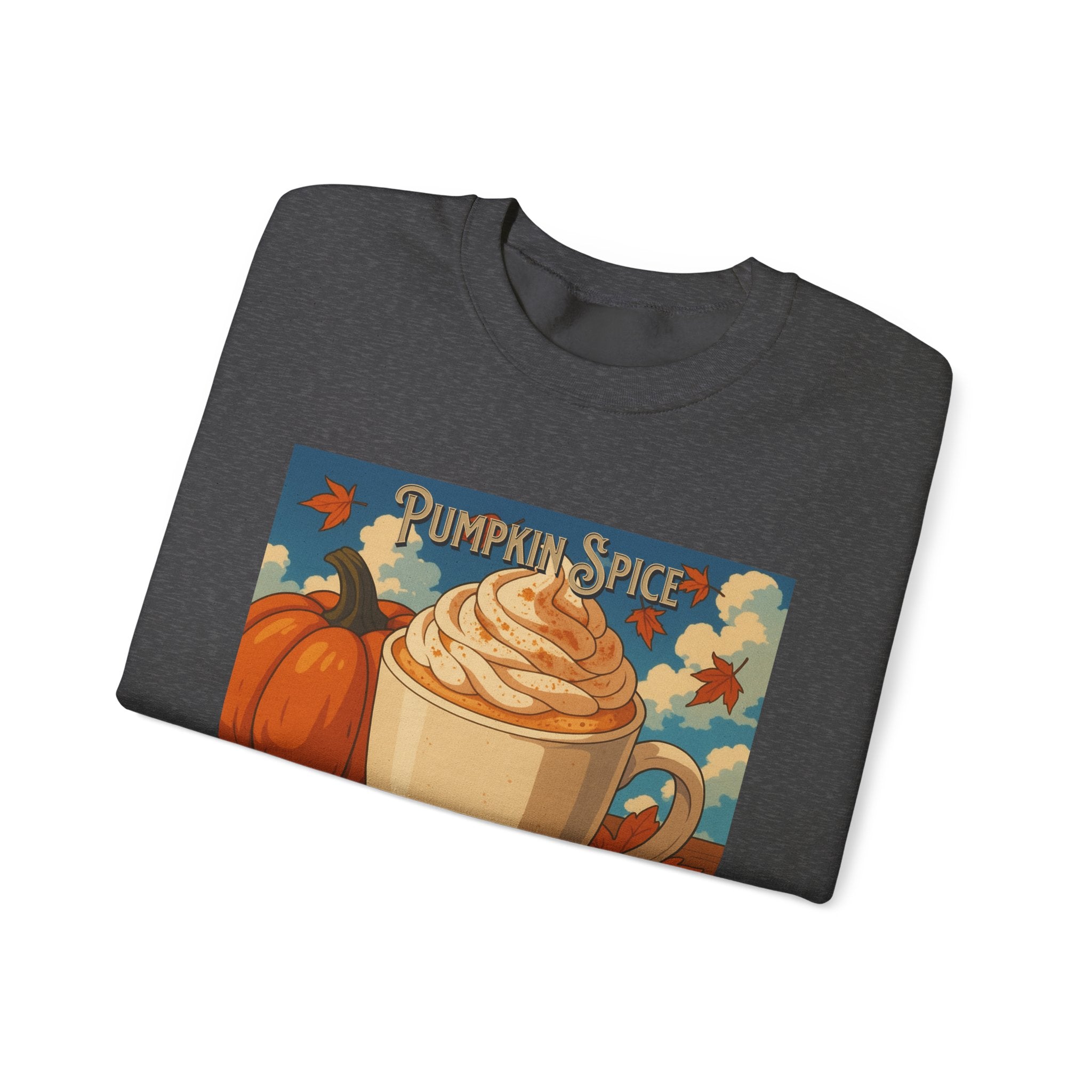 Cozy Pumpkin Spice Sweatshirt | Fall Fashion, Sweatshirt Gift, Autumn Style, Coffee Lover Apparel, Thanksgiving Outfit