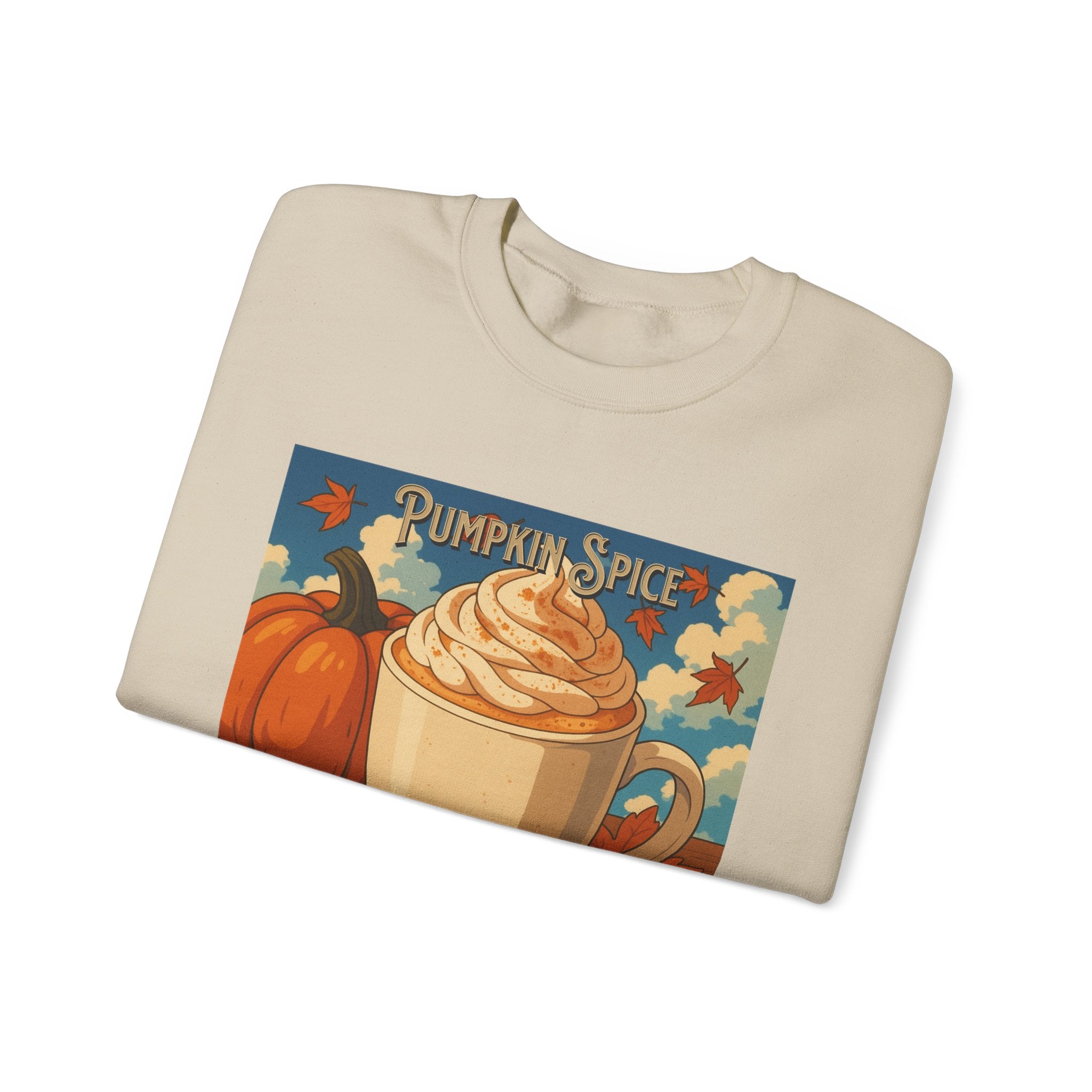Cozy Pumpkin Spice Sweatshirt | Fall Fashion, Sweatshirt Gift, Autumn Style, Coffee Lover Apparel, Thanksgiving Outfit