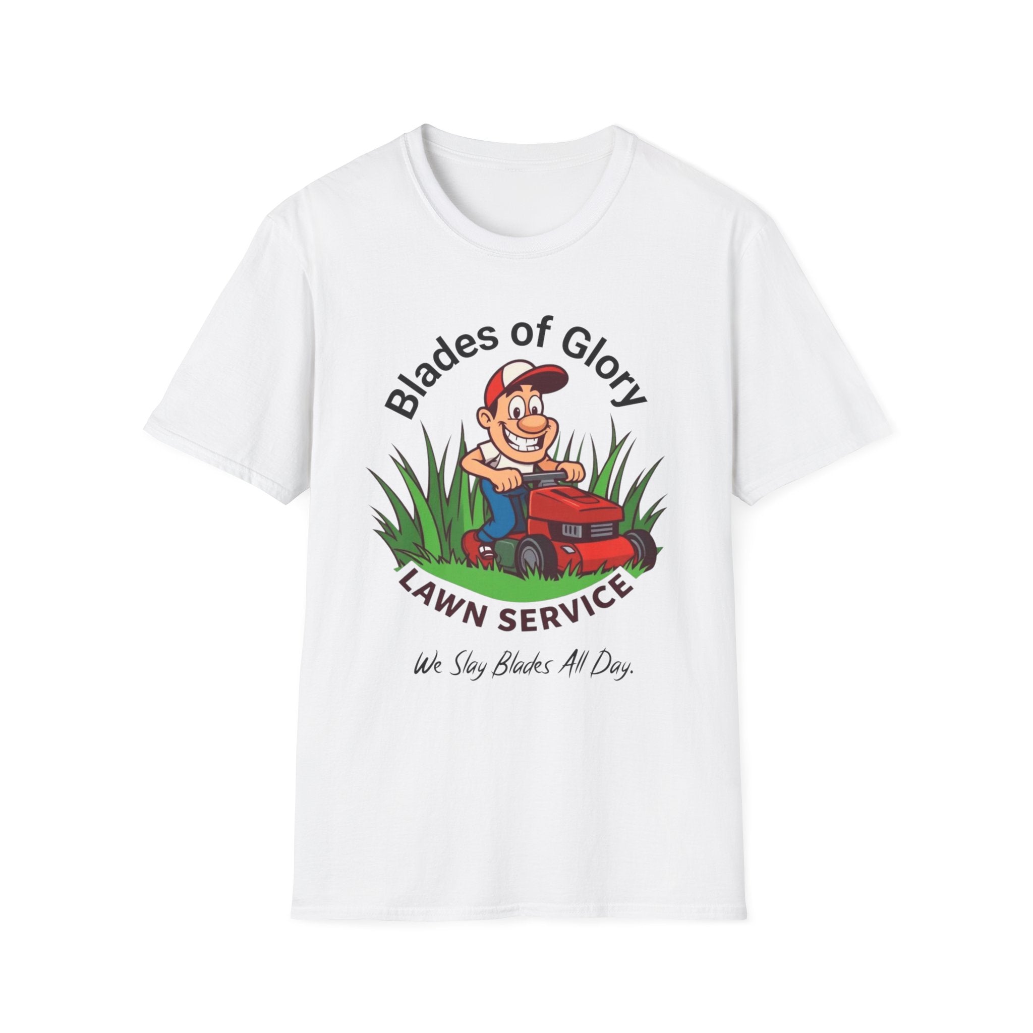 Whimsical Lawn Care T-Shirt, Gardening Gift, Funny Lawn Care Tee, Father's Day Gift, Summer Casual Wear