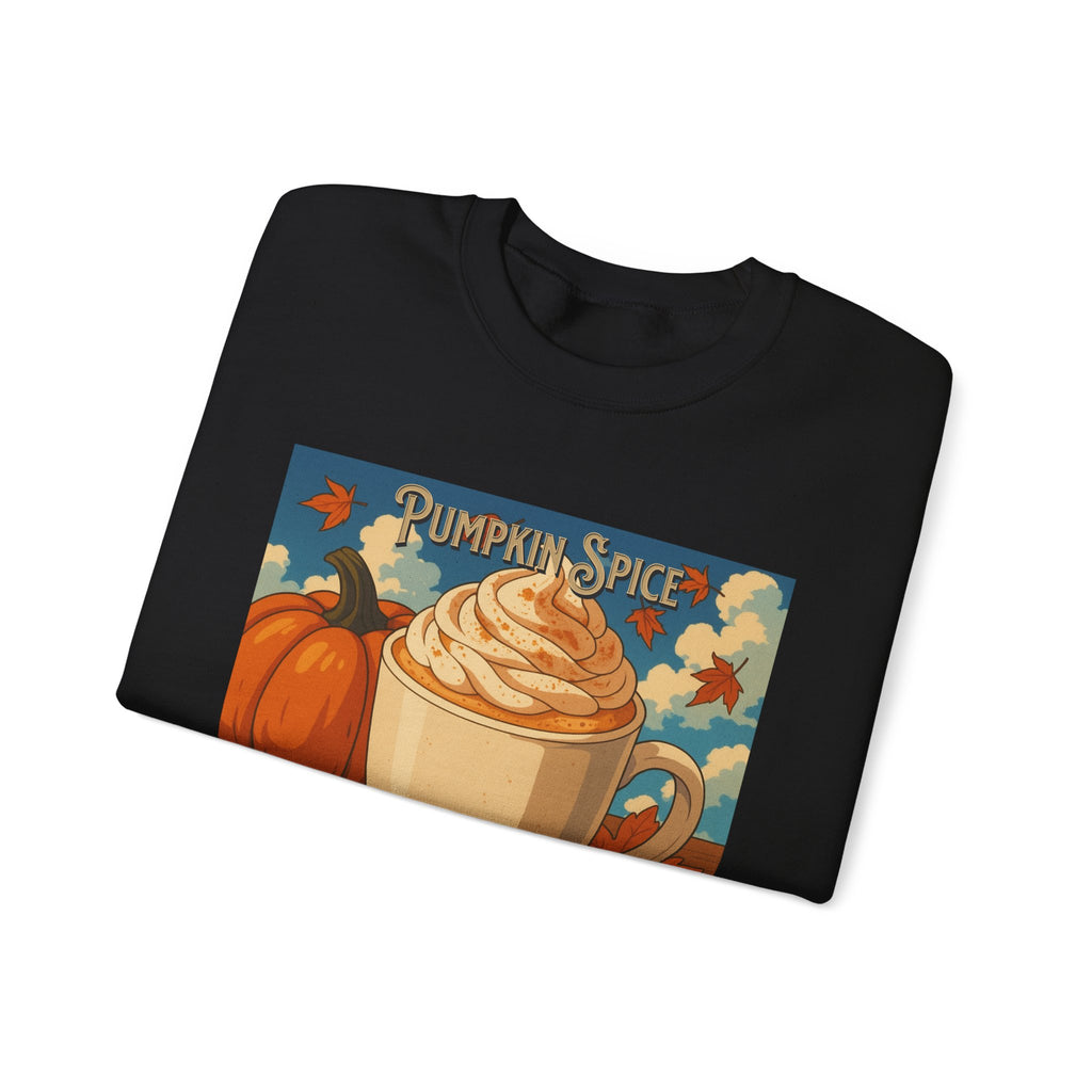 Cozy Pumpkin Spice Sweatshirt | Fall Fashion, Sweatshirt Gift, Autumn Style, Coffee Lover Apparel, Thanksgiving Outfit