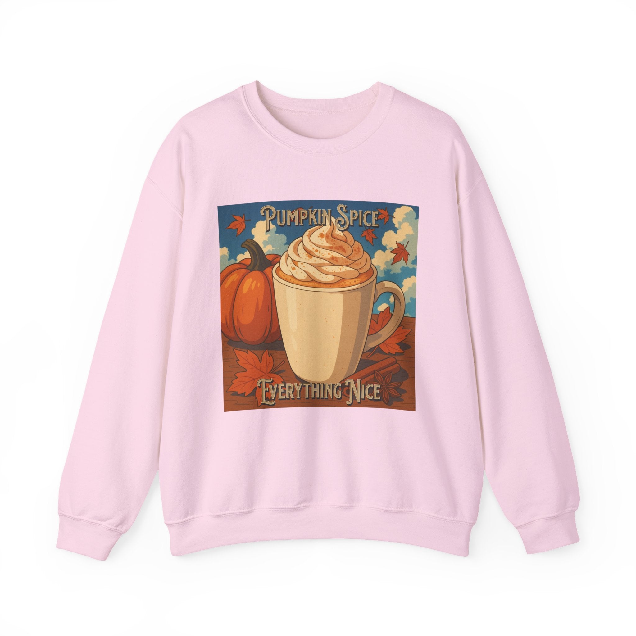 Cozy Pumpkin Spice Sweatshirt | Fall Fashion, Sweatshirt Gift, Autumn Style, Coffee Lover Apparel, Thanksgiving Outfit