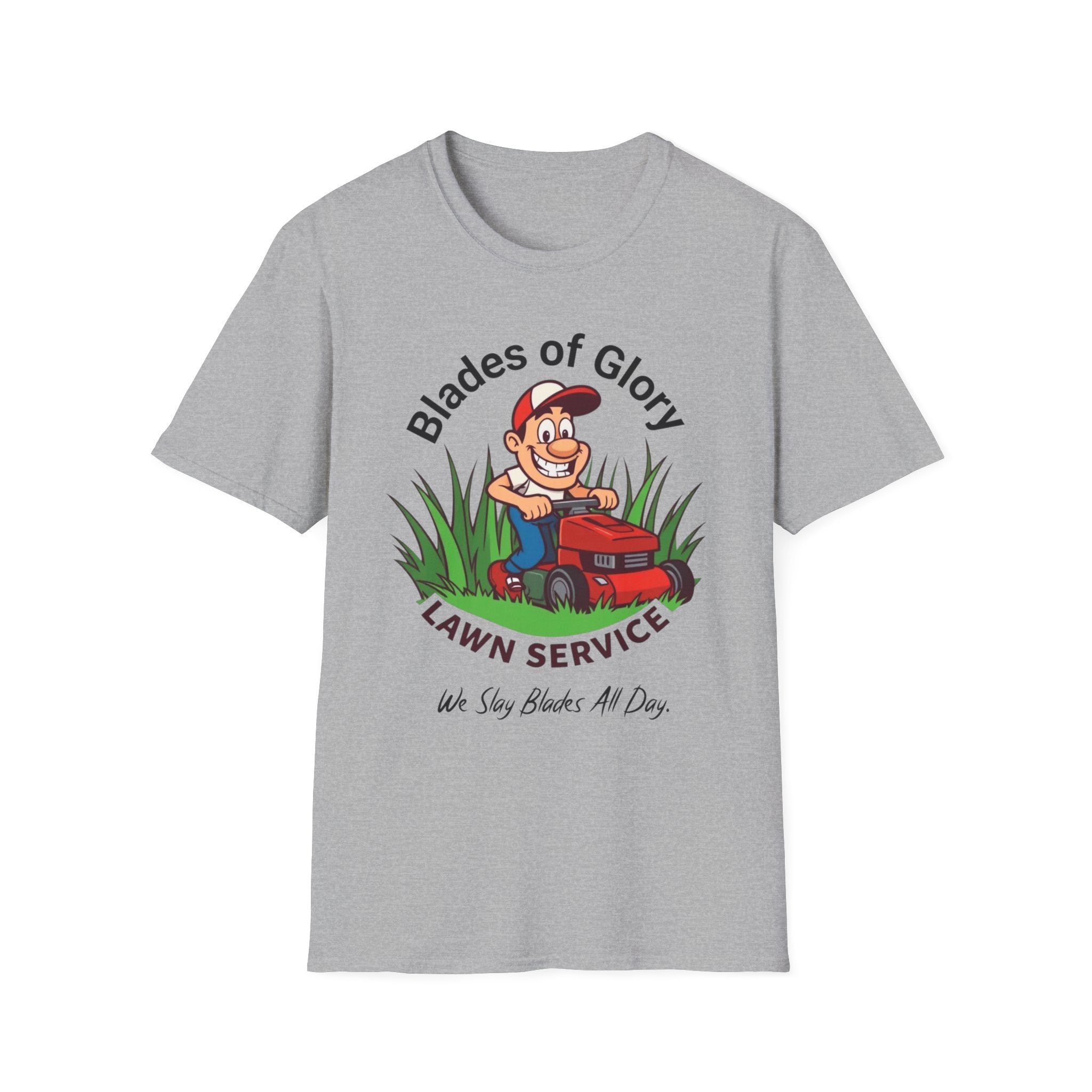 Whimsical Lawn Care T-Shirt, Gardening Gift, Funny Lawn Care Tee, Father's Day Gift, Summer Casual Wear