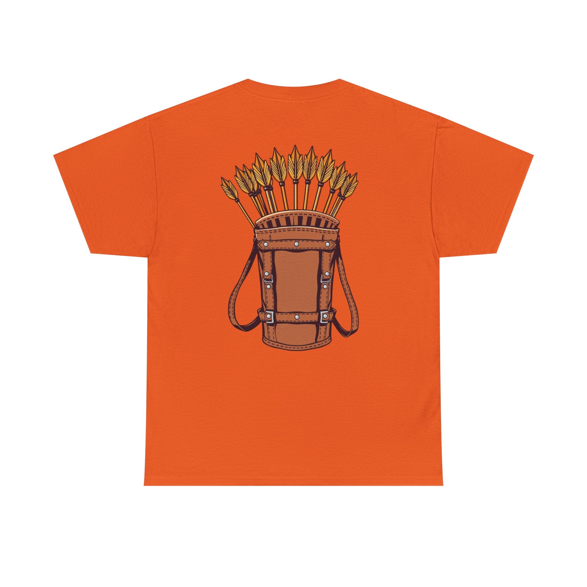Robin Hood-Inspired Unisex Heavy Cotton Tee, Gamer Gift, Fantasy T-Shirt, Geeky Apparel, Celebration Wear, Unique Costume Tee