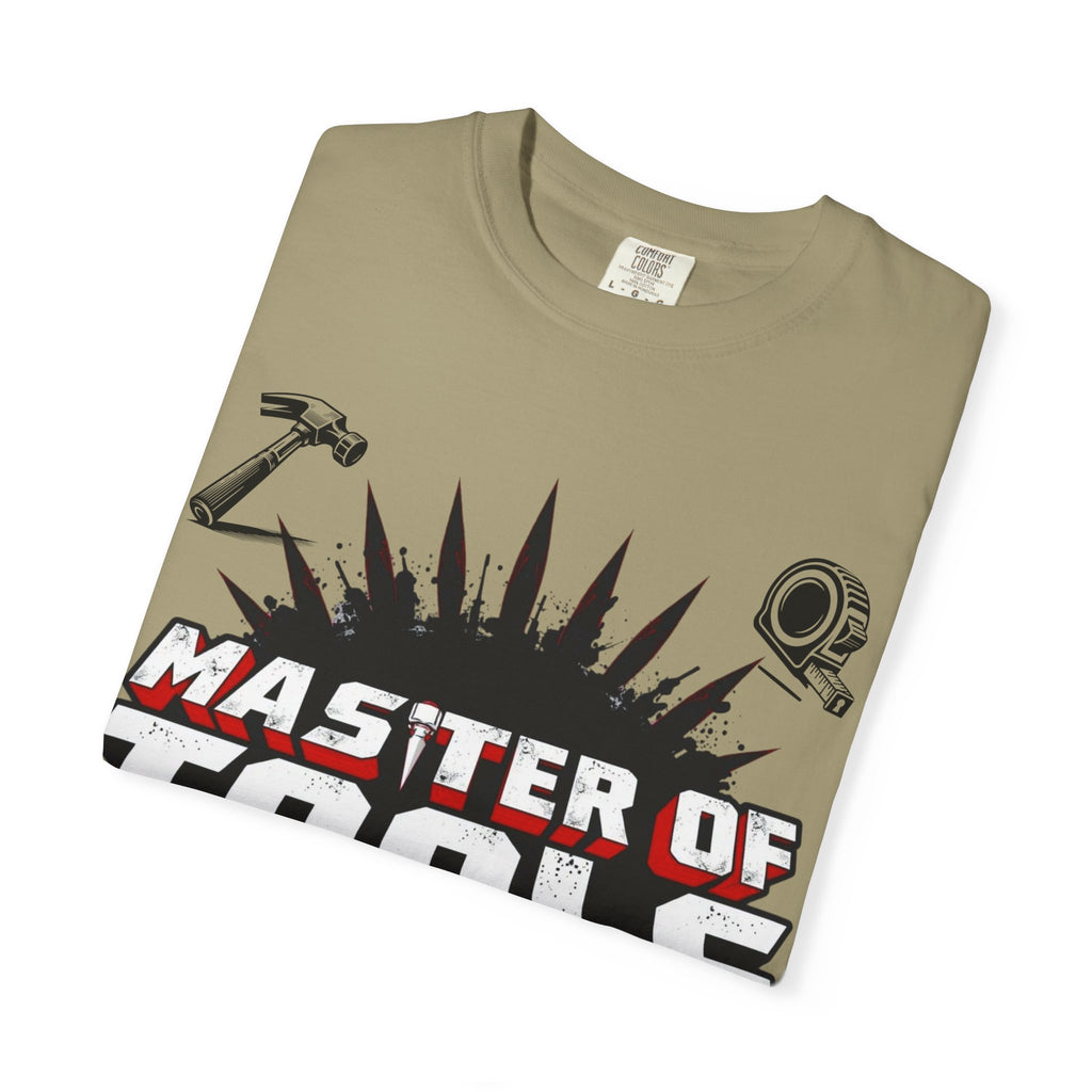 Master of Tools Unisex T-Shirt | Gift for DIY Enthusiasts | Crafting, Birthdays, Father's Day, Construction