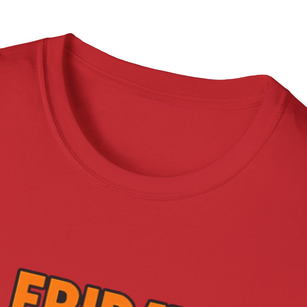 Friday Flakes Unisex Softstyle T-Shirt, Funny Horror Tee, Movie Lover Gift, Halloween Apparel, Casual Wear
