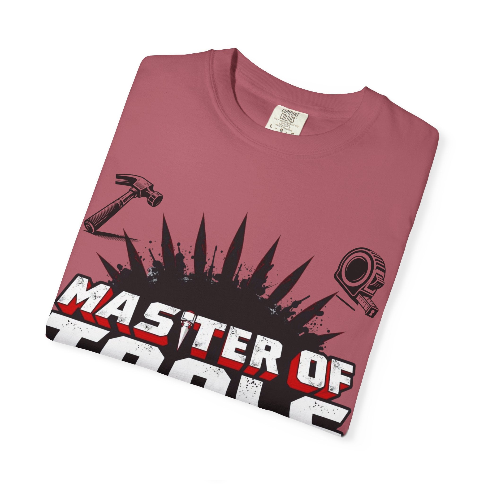 Master of Tools Unisex T-Shirt | Gift for DIY Enthusiasts | Crafting, Birthdays, Father's Day, Construction