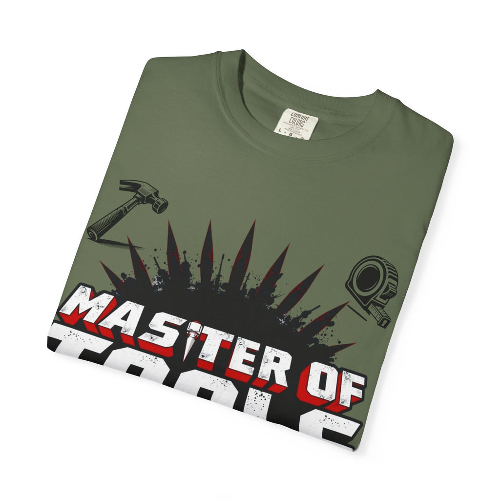 Master of Tools Unisex T-Shirt | Gift for DIY Enthusiasts | Crafting, Birthdays, Father's Day, Construction