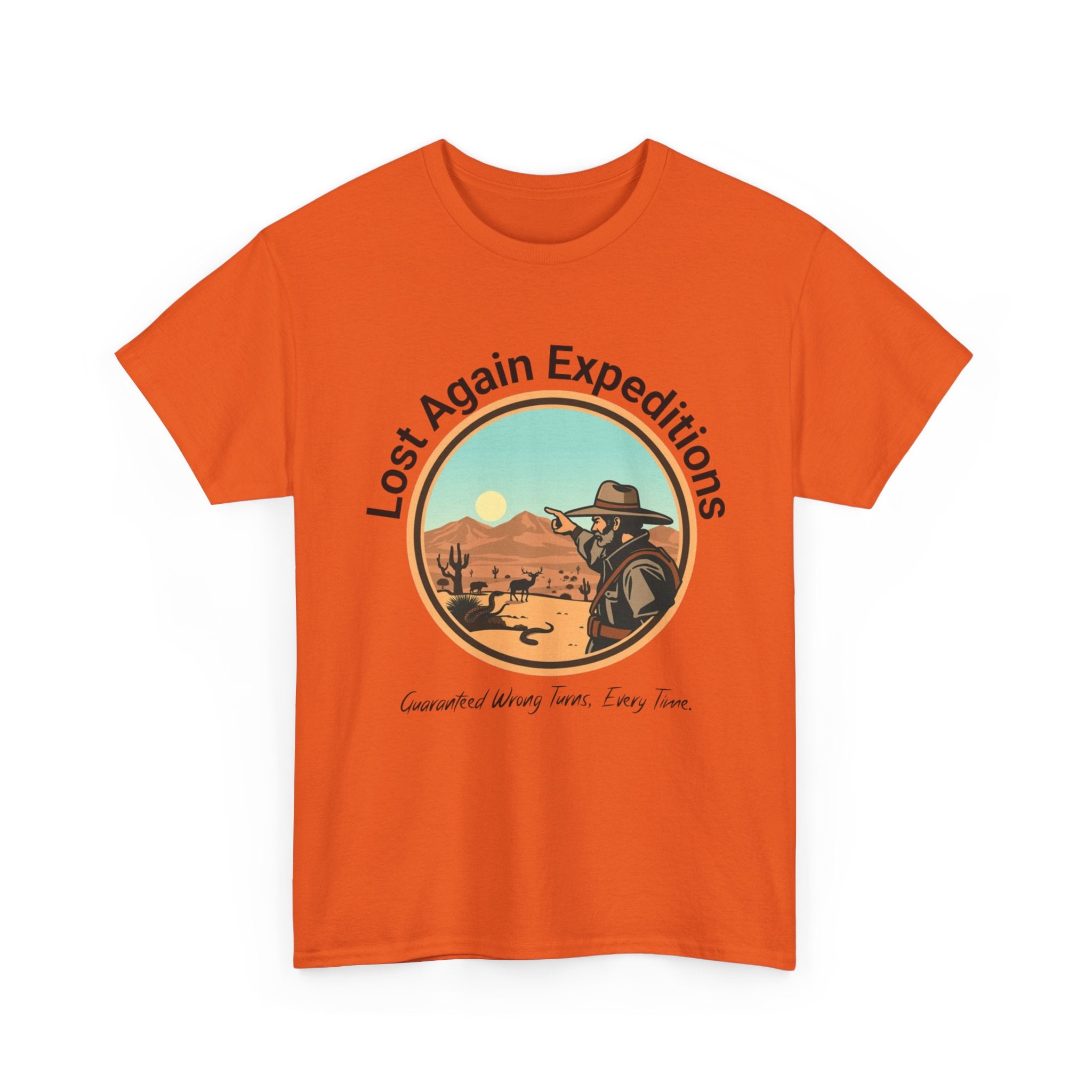 Vintage Adventure Graphic Tee, Lost Again Expeditions Shirt, Travel T-shirt, Unisex Cotton Top, Perfect Gift for Explorers