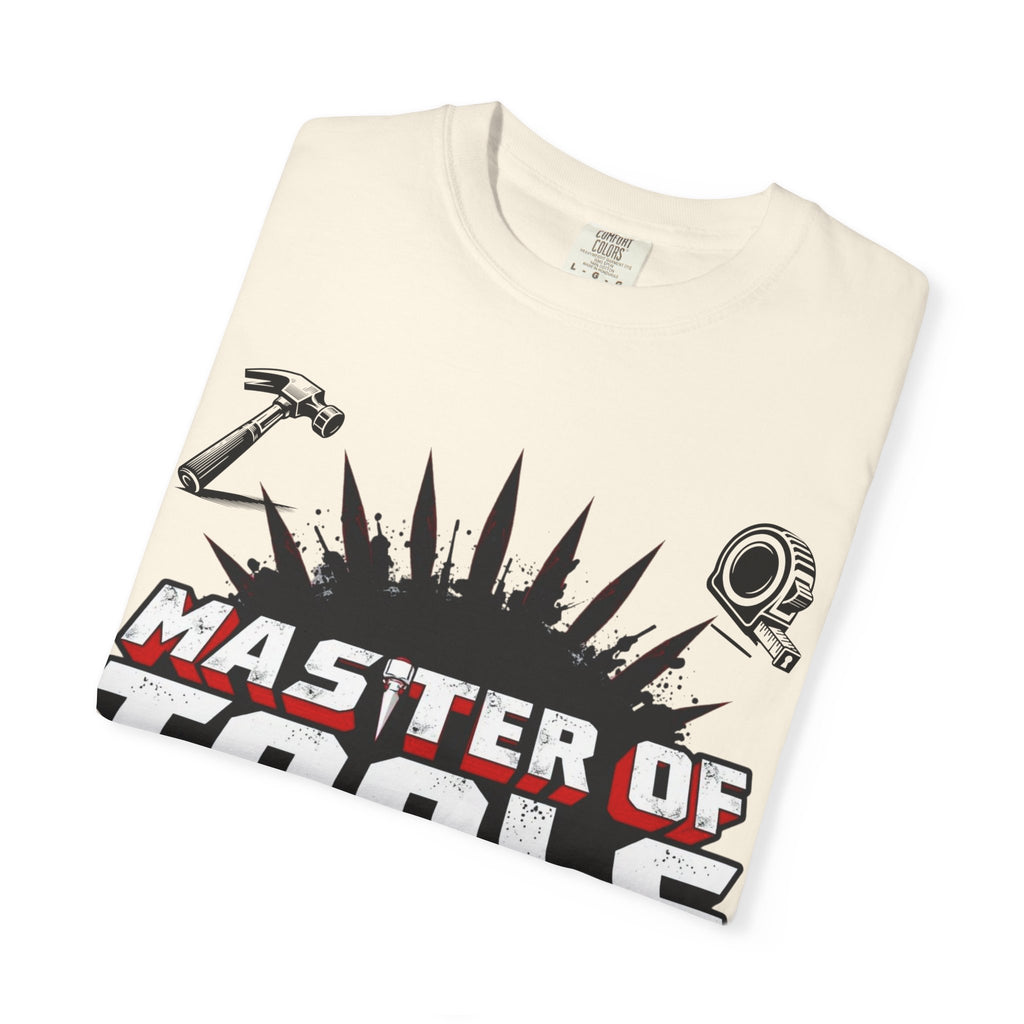 Master of Tools Unisex T-Shirt | Gift for DIY Enthusiasts | Crafting, Birthdays, Father's Day, Construction