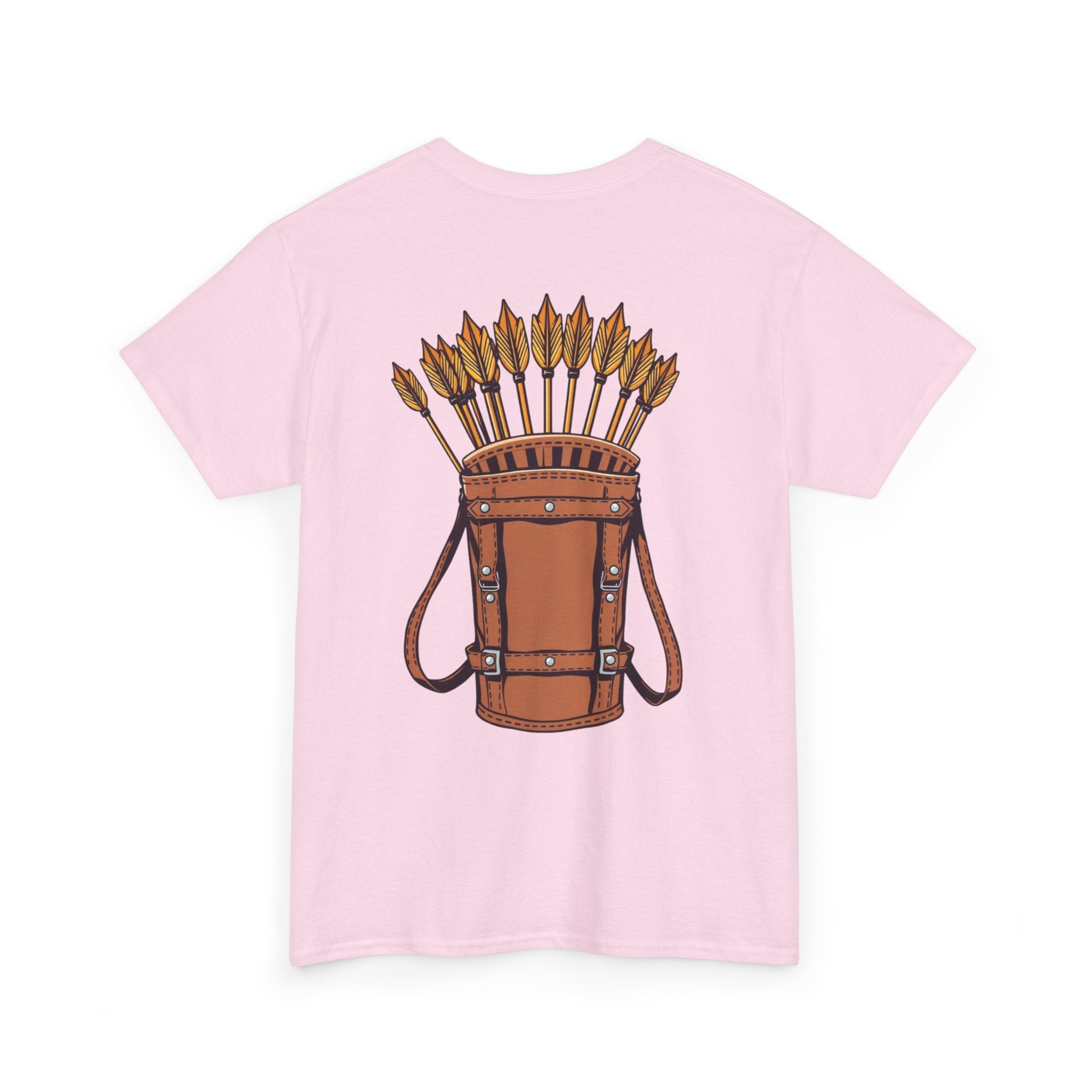 Robin Hood-Inspired Unisex Heavy Cotton Tee, Gamer Gift, Fantasy T-Shirt, Geeky Apparel, Celebration Wear, Unique Costume Tee