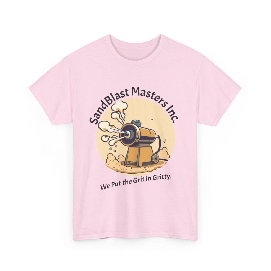 Sandblast Masters Inc. Unisex Heavy Cotton Tee - Casual Workwear, Graphic Tee, Gritty T-Shirt, Creative Gift, Comfortable Everyday Wear