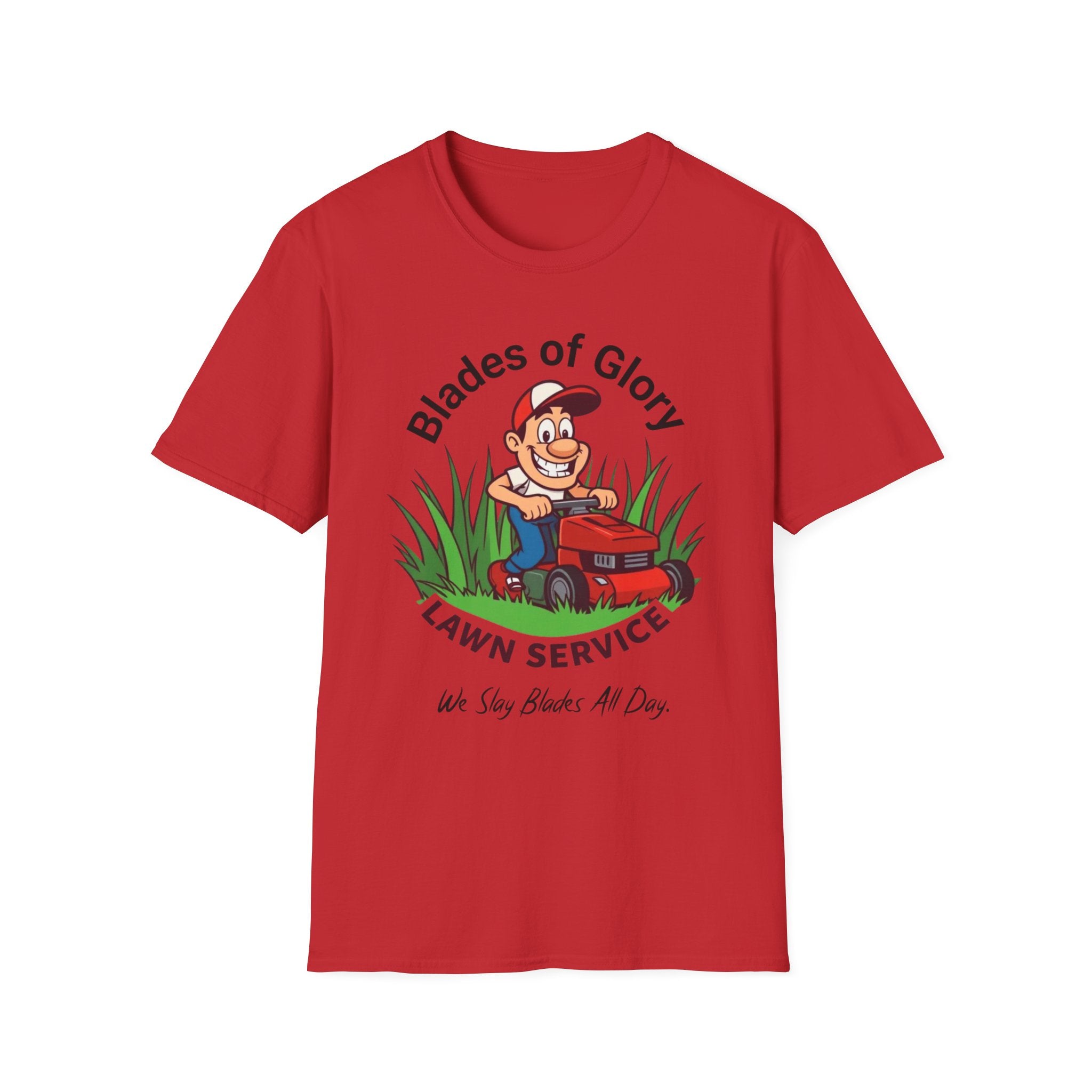 Whimsical Lawn Care T-Shirt, Gardening Gift, Funny Lawn Care Tee, Father's Day Gift, Summer Casual Wear