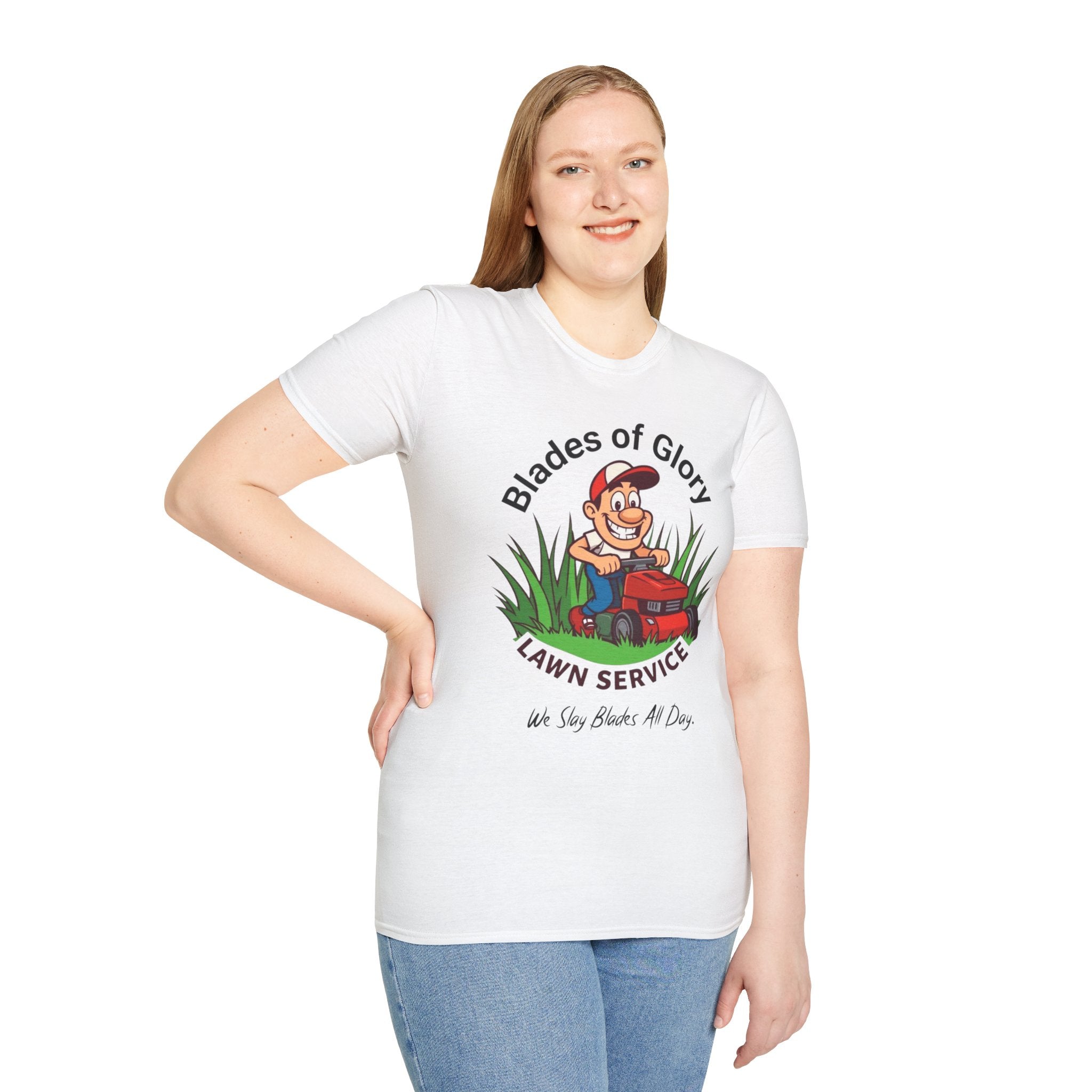 Whimsical Lawn Care T-Shirt, Gardening Gift, Funny Lawn Care Tee, Father's Day Gift, Summer Casual Wear