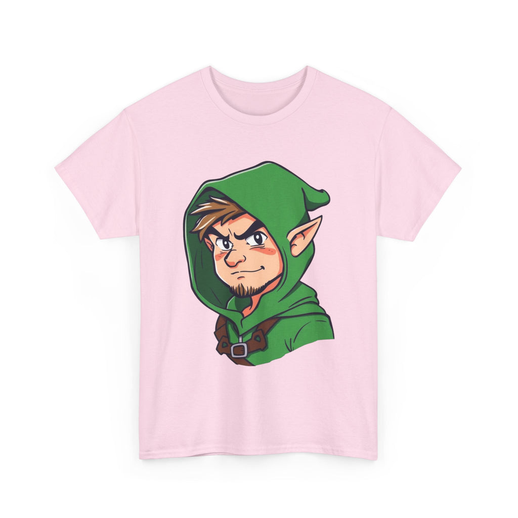 Robin Hood-Inspired Unisex Heavy Cotton Tee, Gamer Gift, Fantasy T-Shirt, Geeky Apparel, Celebration Wear, Unique Costume Tee