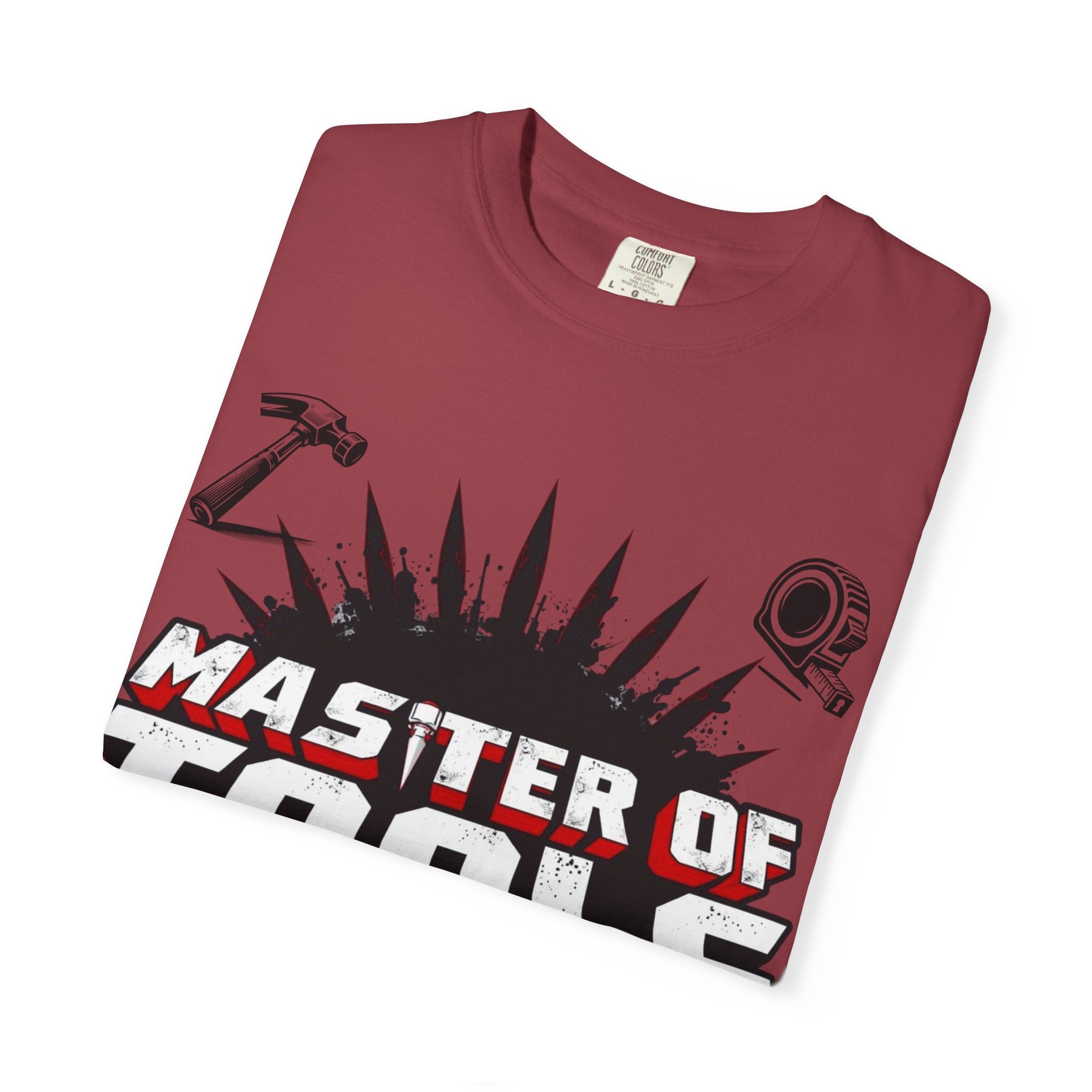 Master of Tools Unisex T-Shirt | Gift for DIY Enthusiasts | Crafting, Birthdays, Father's Day, Construction